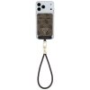 Zestaw portfel + hand strap Guess        triangle MagSafe brązowy